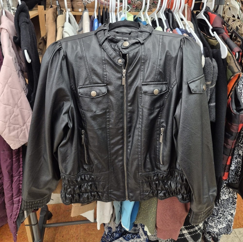 New Look Black Bomber Jacket